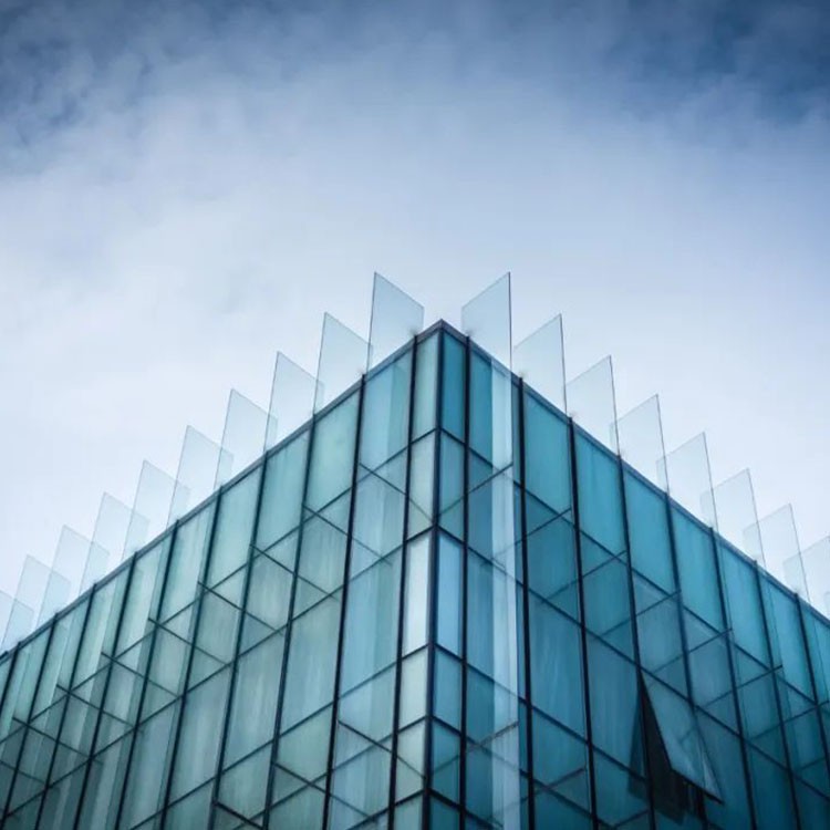 Izloženi sistem zida zavjese od aluminija